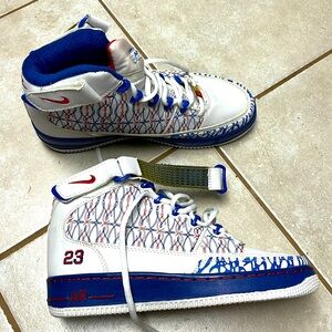 Nike Retro Vintage Air Jordan Air Force 1s Sneakers